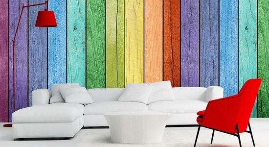 5 креативных способов добавить смелый цветовой акцент в интерьер квартиры