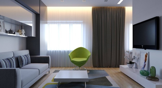 Дизайн гостиной 2021: минималистичный богемный шик