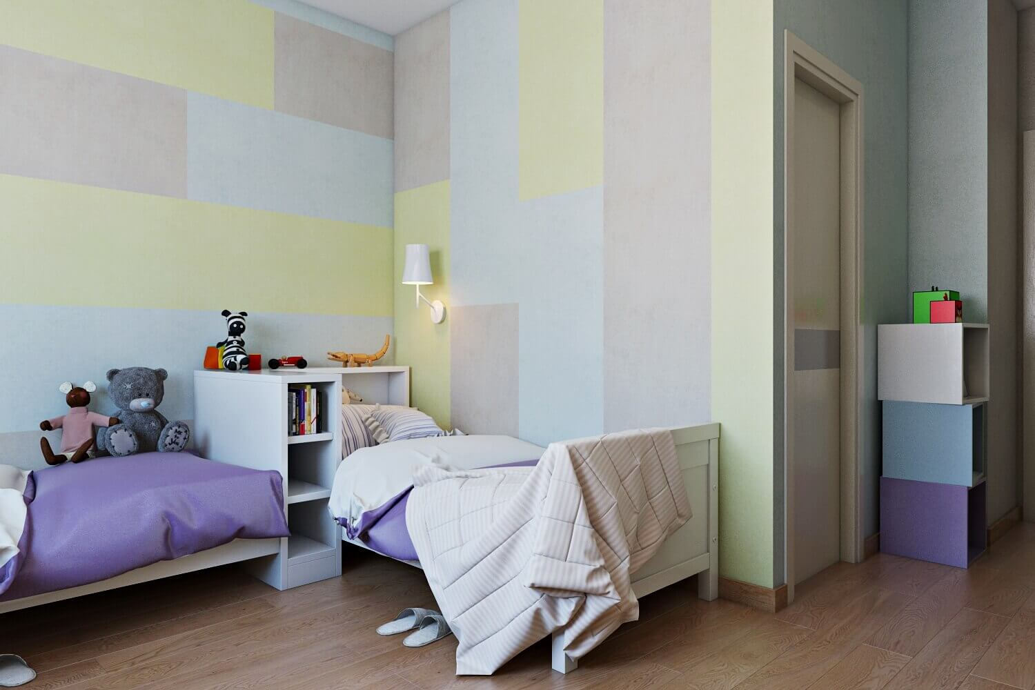 Дизайн интерьера комнаты для ребенка в скандинавском стиле